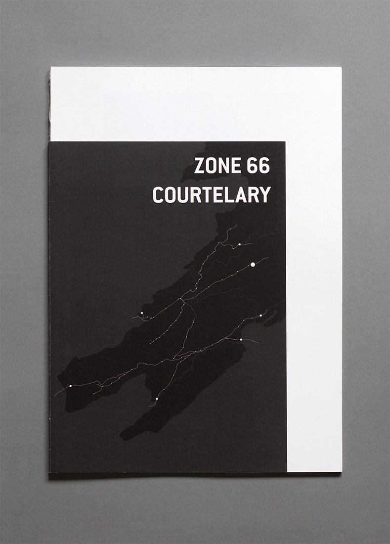 Courtelary - Diplôme, graphisme, livre, zone 66, couverture, carte