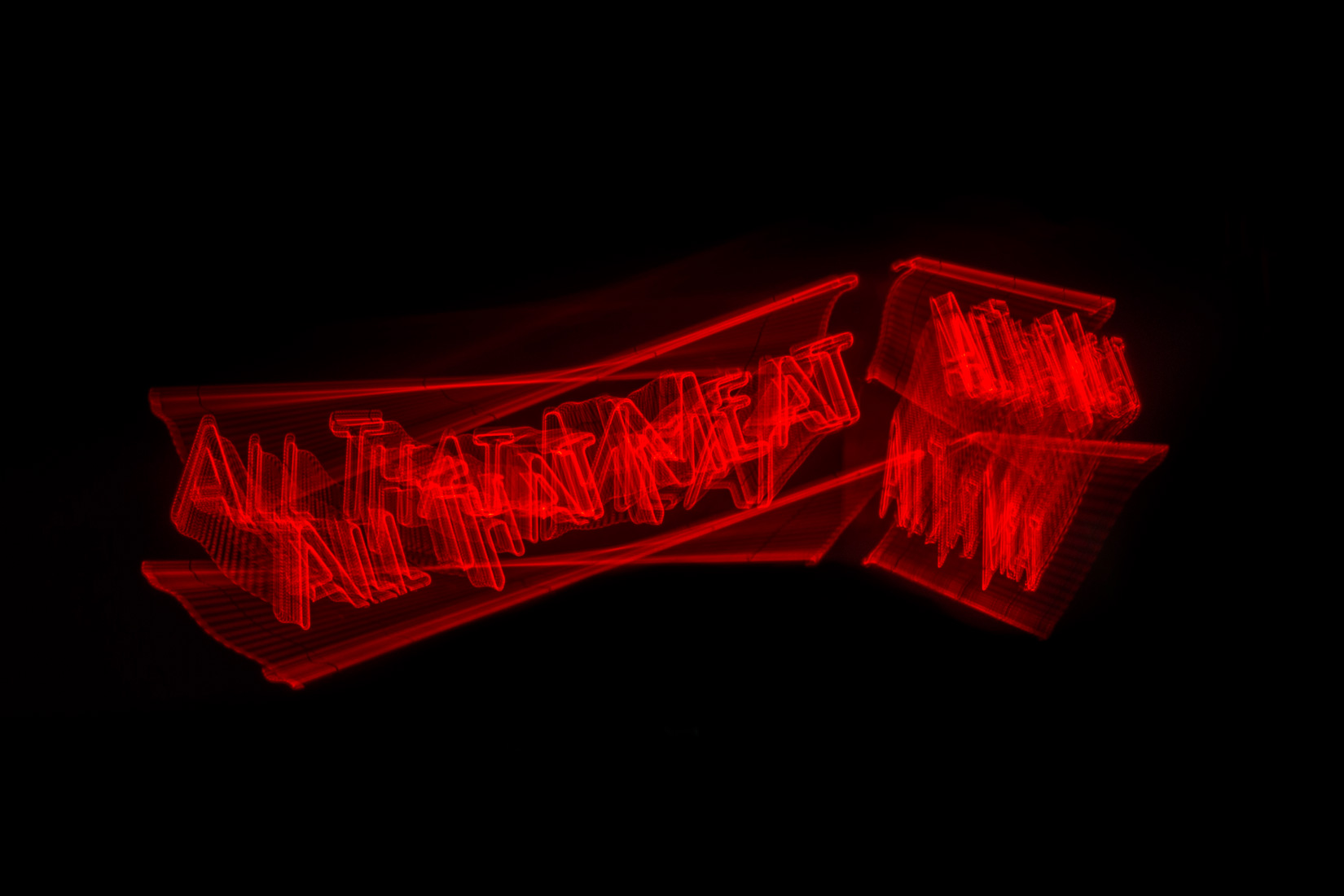 Light painting, mouvement, All that meat